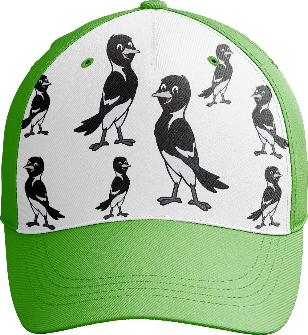 Magic Magpie Trucker Cap - fungear.com.au