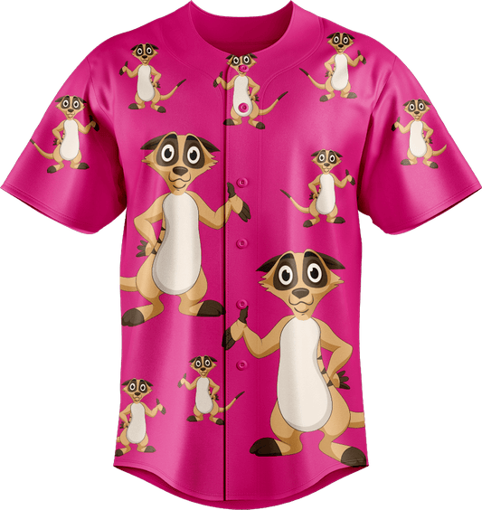Magnifique Meerekat Baseball Jerseys - fungear.com.au