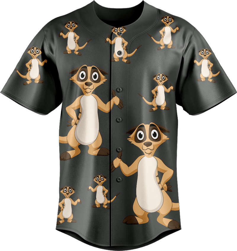 Magnifique Meerekat Baseball Jerseys