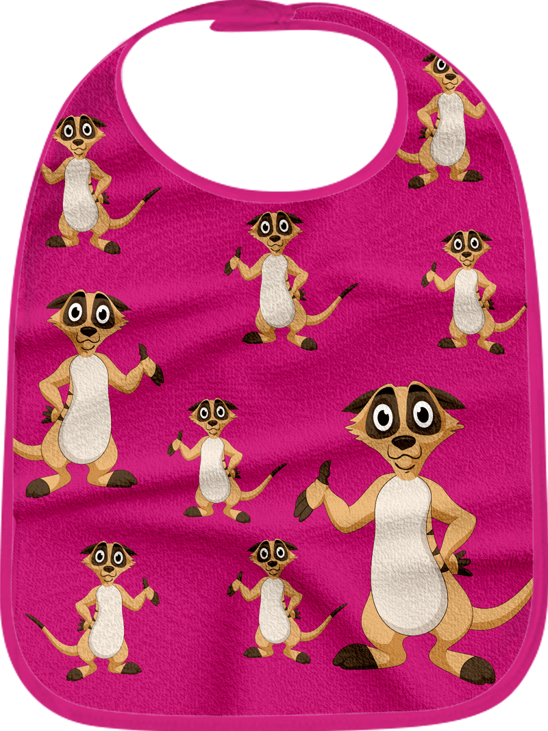 Magnifique Meerekat Bibs