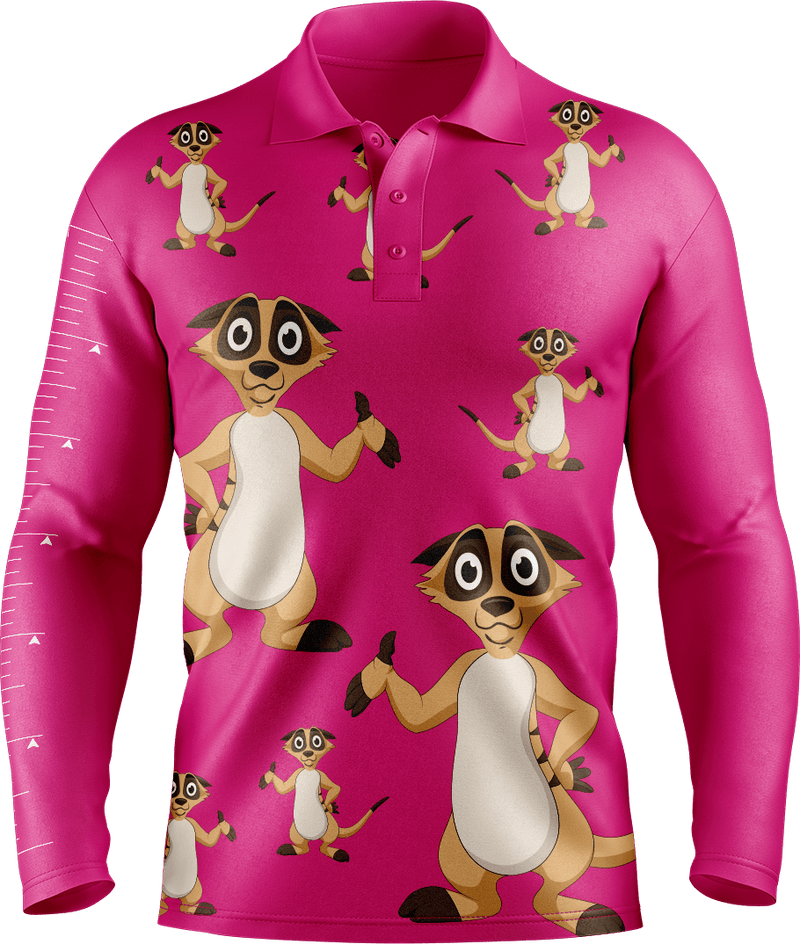 Magnifique Meerekat Fishing Shirts
