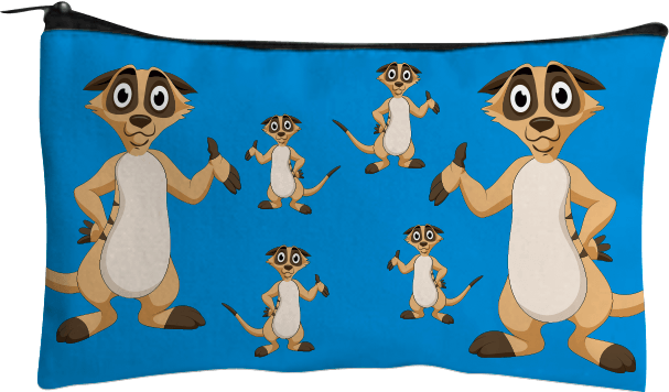 Magnifique Meerekat Jumbo Pencil Case