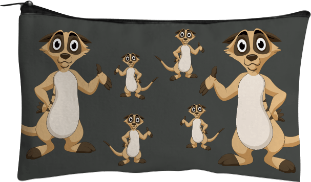 Magnifique Meerekat Jumbo Pencil Case
