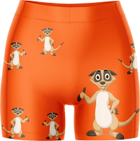 Magnifique Meerekat Ladies Gym Shorts 2