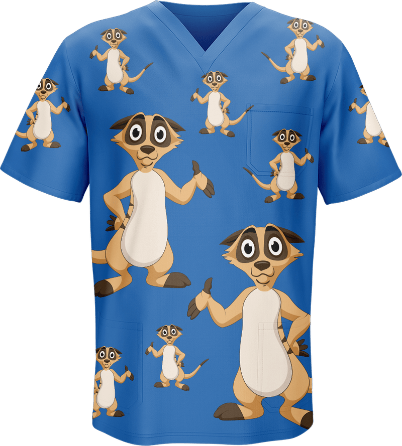 Magnifique Meerekat Scrubs