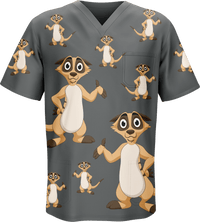 Magnifique Meerekat Scrubs 3