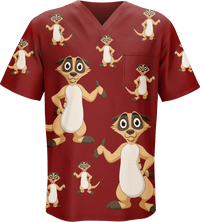 Magnifique Meerekat Scrubs 4