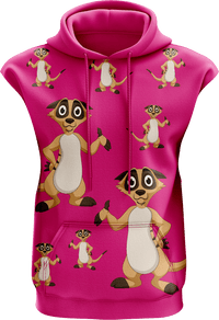Magnifique Meerekat Sleeveless Hoodie 1