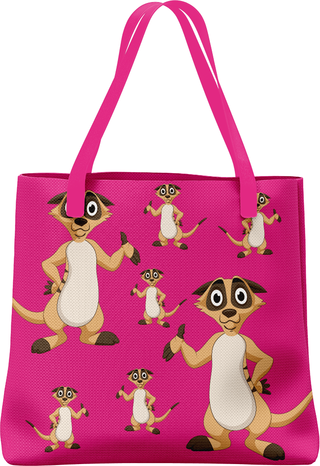 Magnifique Meerekat Tote Bag - fungear.com.au