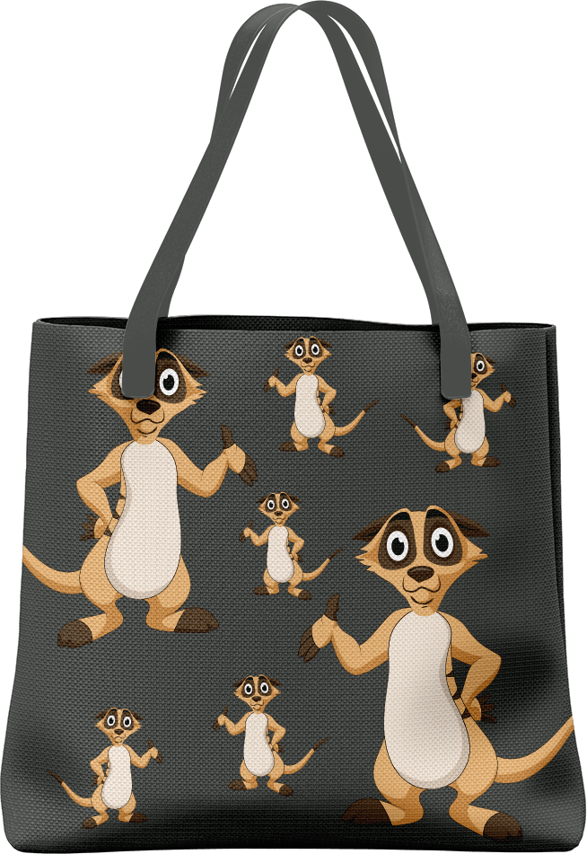 Magnifique Meerekat Tote Bag - fungear.com.au