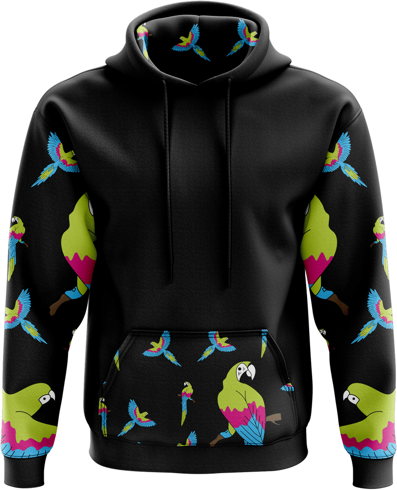 Majectic Macaw Hoodies