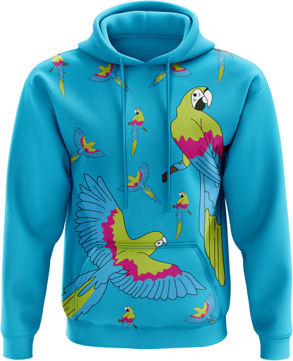 Majectic Macaw Hoodies - fungear.com.au