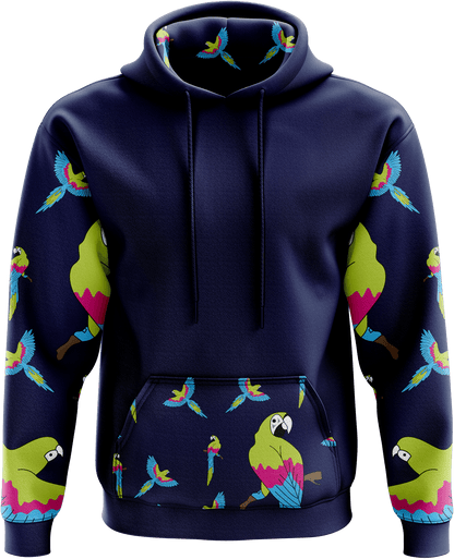 Majectic Macaw Hoodies - fungear.com.au