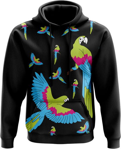 Majectic Macaw Hoodies - fungear.com.au