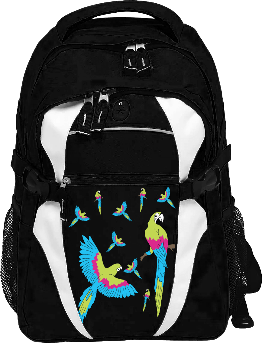 Majectic Macaw Zenith Backpack Limited Edition - fungear.com.au