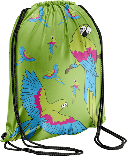 Majestic Macaw Back Bag - fungear.com.au