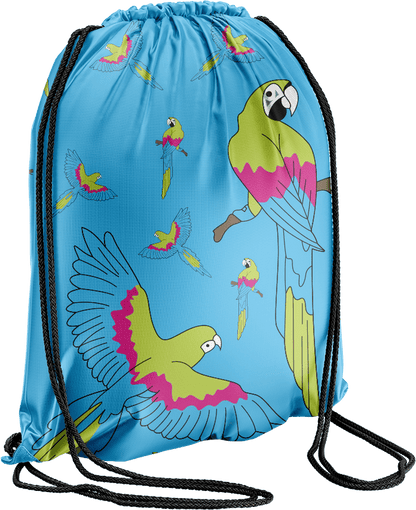 Majestic Macaw Back Bag - fungear.com.au