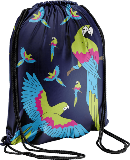 Majestic Macaw Back Bag - fungear.com.au