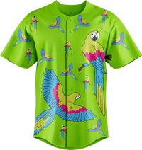 Majestic Macaw Baseball Jerseys 1