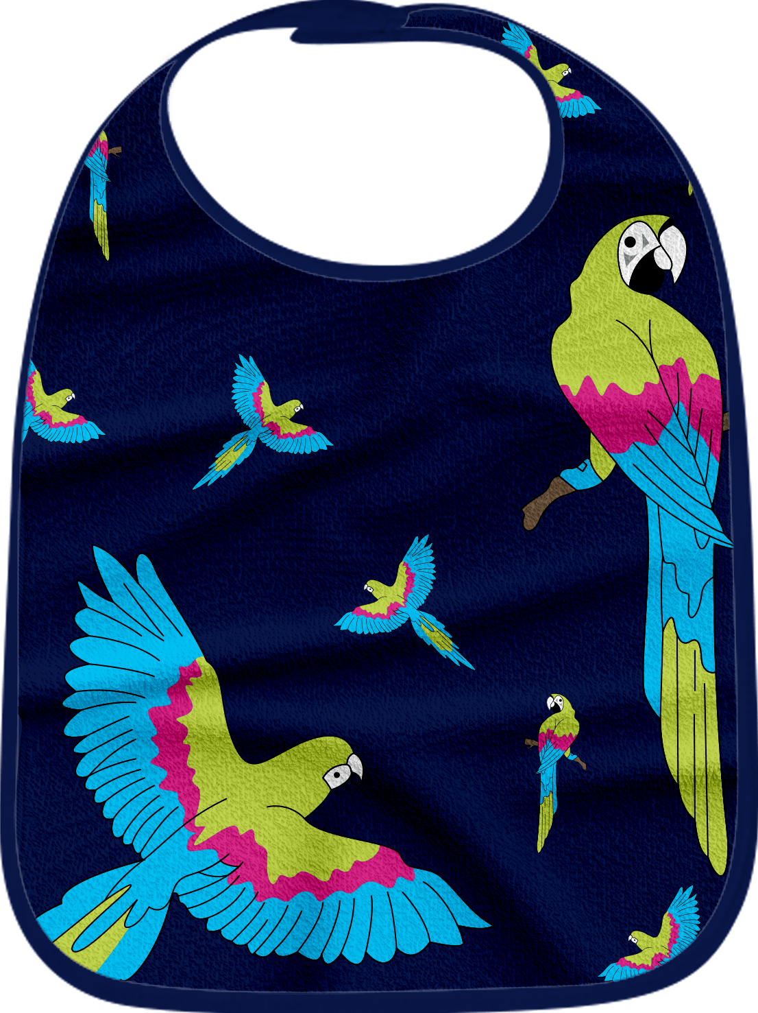 Majestic Macaw Bibs - fungear.com.au