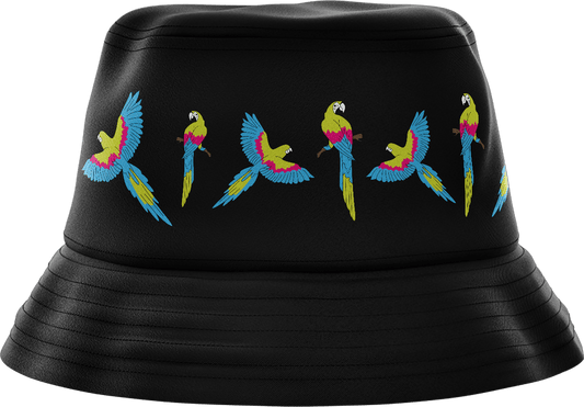 Majestic Macaw Bucket Hat - fungear.com.au