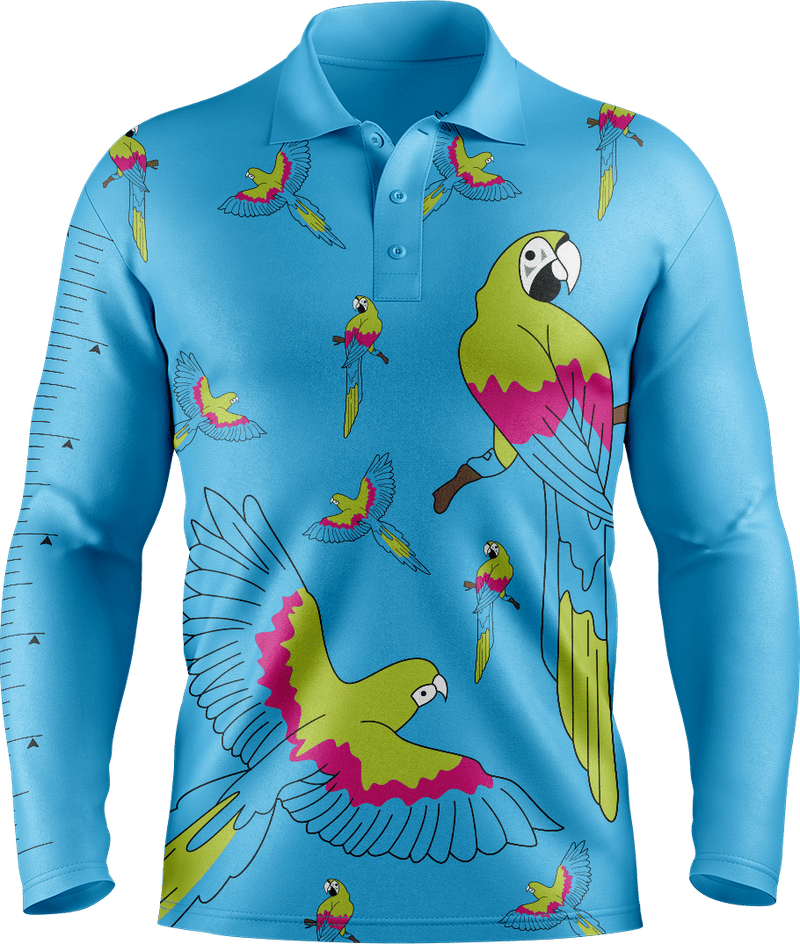 Majestic Macaw Fishing Shirts