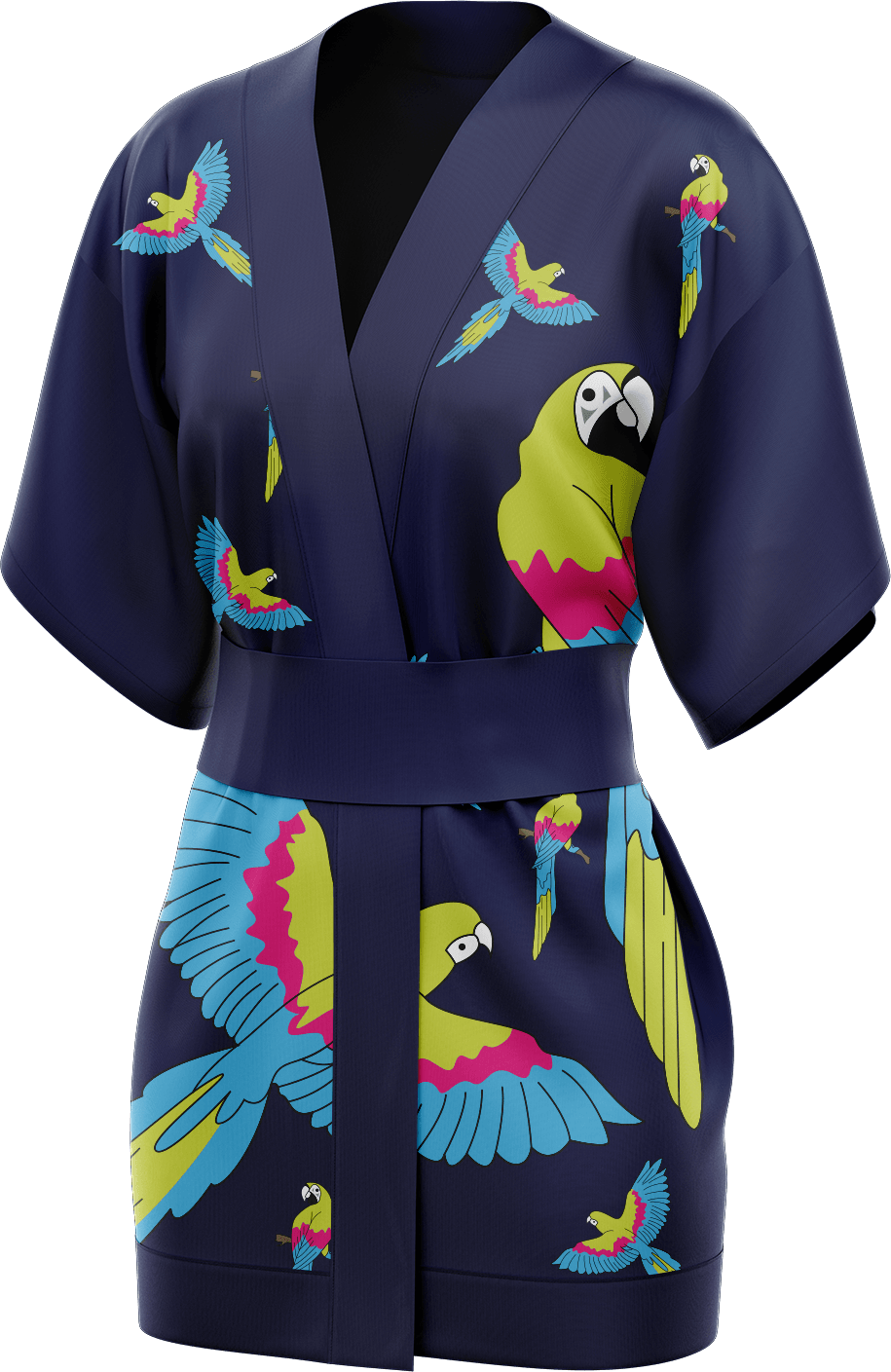 Majestic Macaw Kimono - fungear.com.au