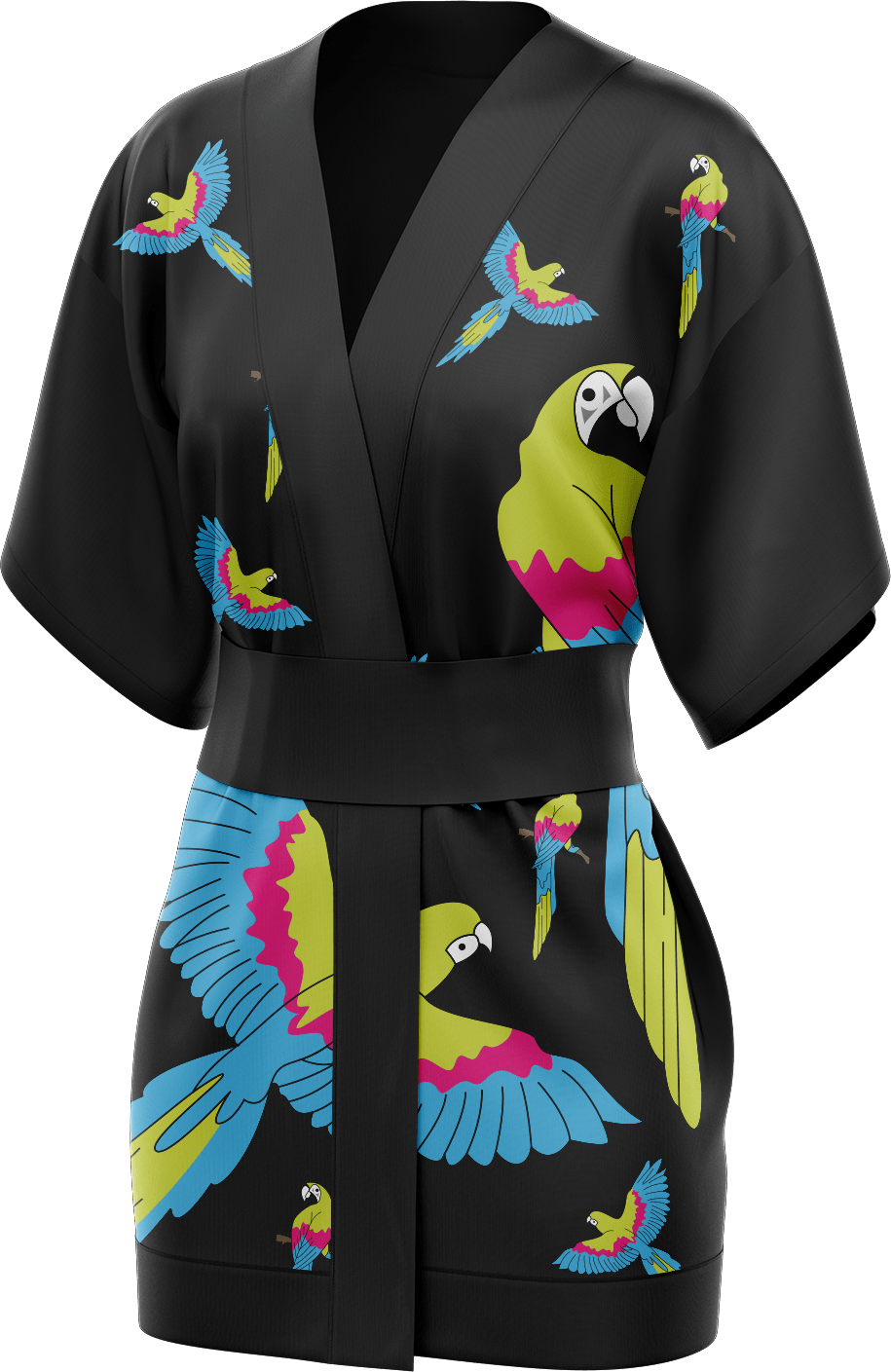Majestic Macaw Kimono - fungear.com.au
