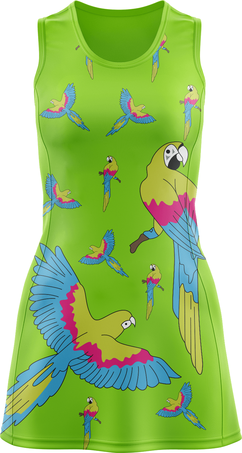 Majestic Macaw Ladies Mini Dress