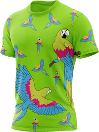 Majestic Macaw Rash Shirt Short Sleeve 2