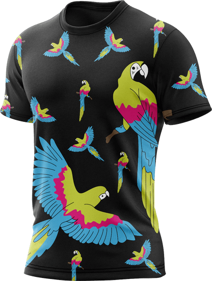 Majestic Macaw Rash T-Shirt Short Sleeve - fungear.com.au