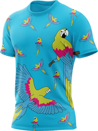 Majestic Macaw Rash Shirt Short Sleeve 1