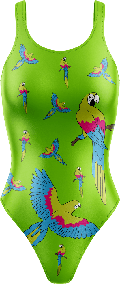 Majestic Macaw Swimsuits - fungear.com.au