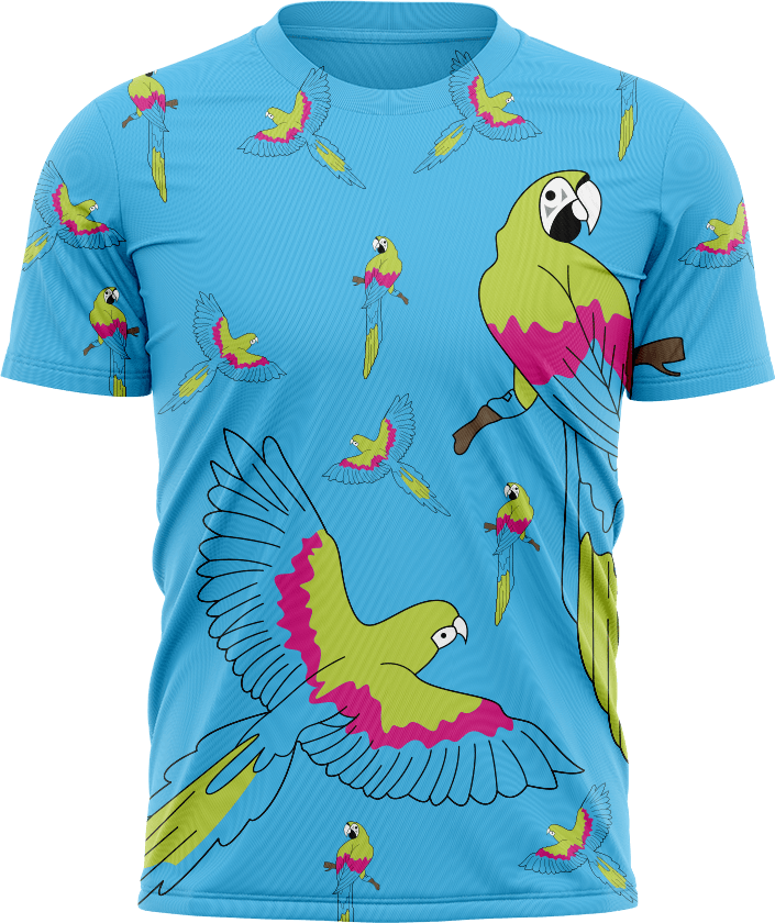 Majestic Macaw T shirts