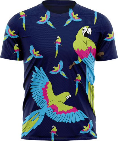 Majestic Macaw T shirts - fungear.com.au