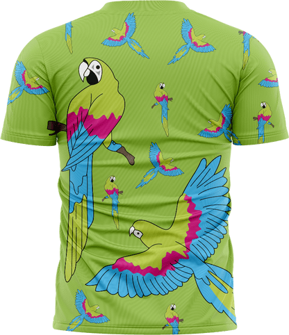 Majestic Macaw T shirts - fungear.com.au