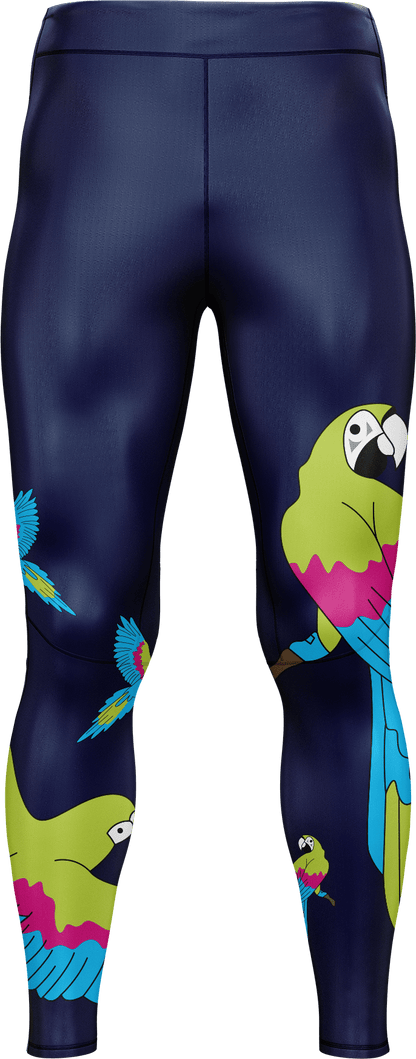 Majestic Macaw tights 3/4 or full length - fungear.com.au