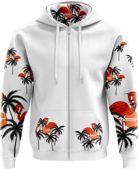 Miami Vice Full Zip Hoodies Jacket 1