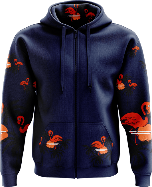 Miami Vice Full Zip Hoodies Jacket - fungear.com.au
