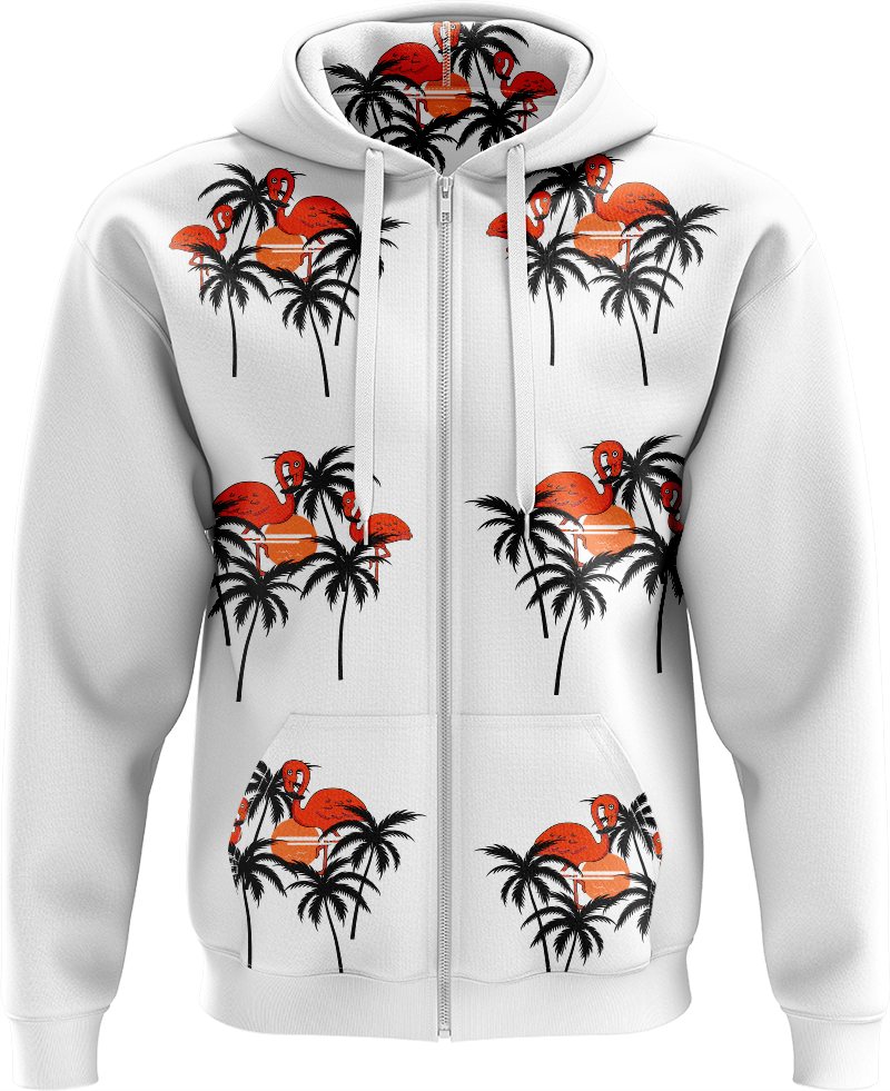 Miami Vice Full Zip Hoodies Jacket - fungear.com.au