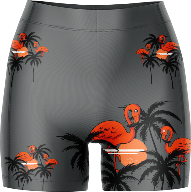 Miami Vice Ladies Gym Shorts - fungear.com.au