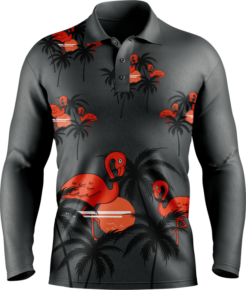 Miami Vice Men's Long Sleeve Polo
