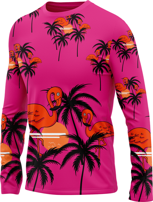 Miami Vice Rash T-Shirt Long Sleeve - fungear.com.au