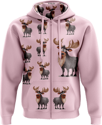 Moose Full Zip Hoodies Jacket 7