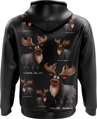 Moose Full Zip Hoodies Jacket 4