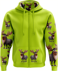 Moose Full Zip Hoodies Jacket 11
