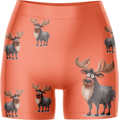 Moose Ladies Gym Shorts - fungear.com.au