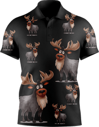 Moose Men's Short Sleeve Polo 2