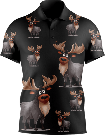 Moose Men's Short Sleeve Polo - fungear.com.au