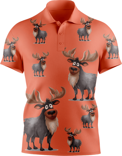 Moose Men's Short Sleeve Polo - fungear.com.au